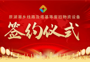 原湖潮鄉(xiāng)線路及塔基等廢舊物資設(shè)備項(xiàng)目簽約儀式圓滿落幕！——小額資產(chǎn)簡易程序初顯成效